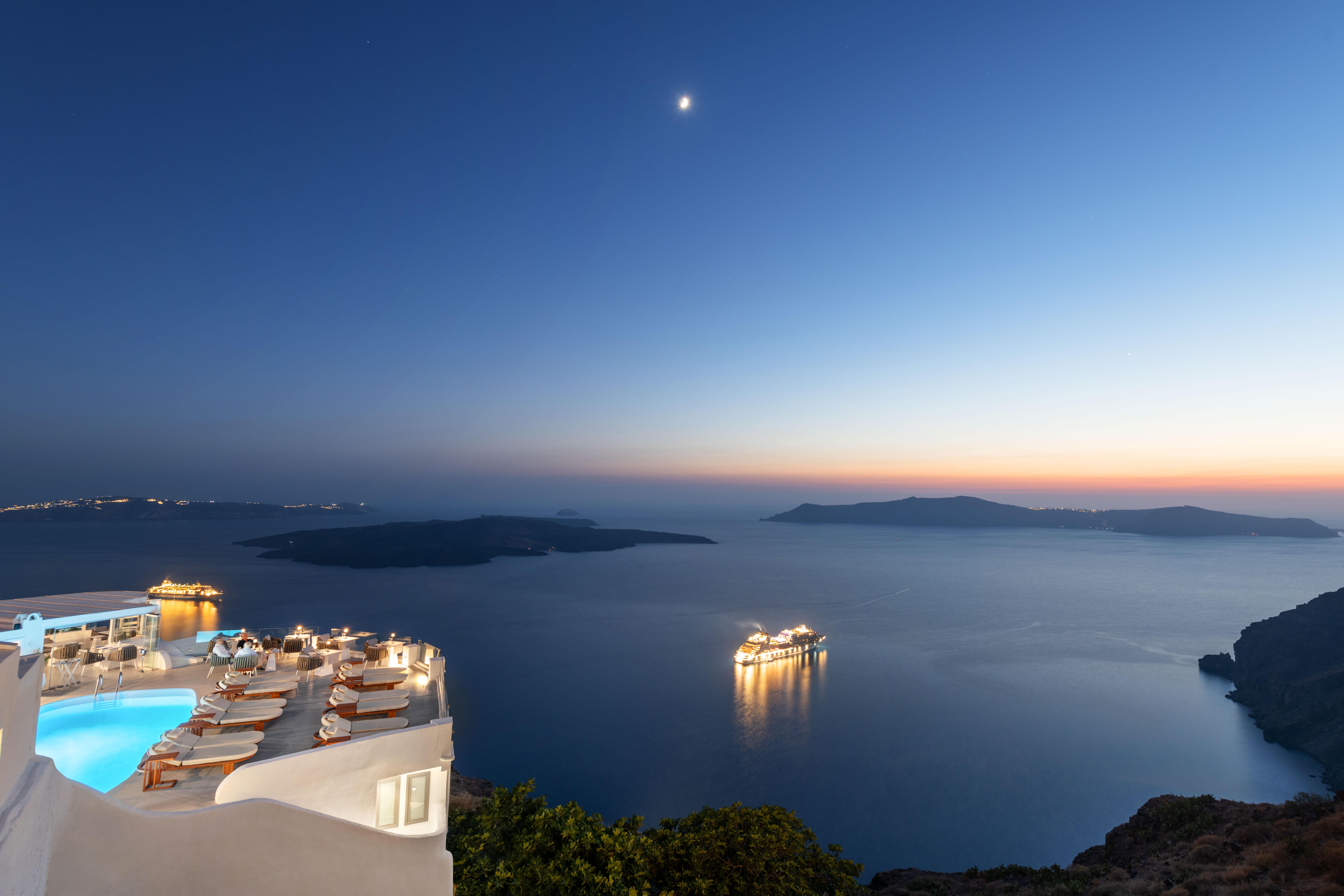 Sun Rocks Boutique Hotel (Adults Only) Firostefani Luaran gambar