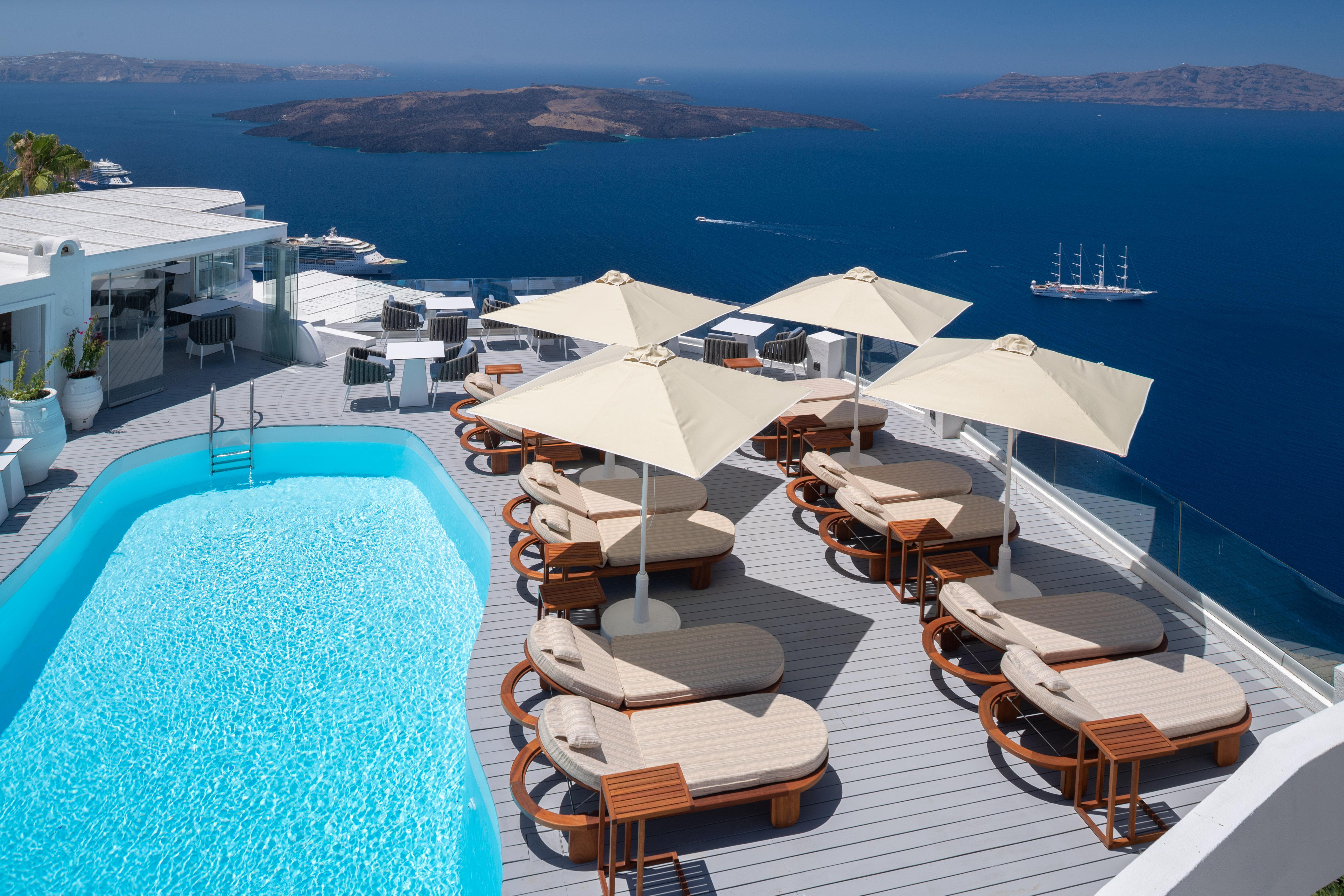 Sun Rocks Boutique Hotel (Adults Only) Firostefani Luaran gambar