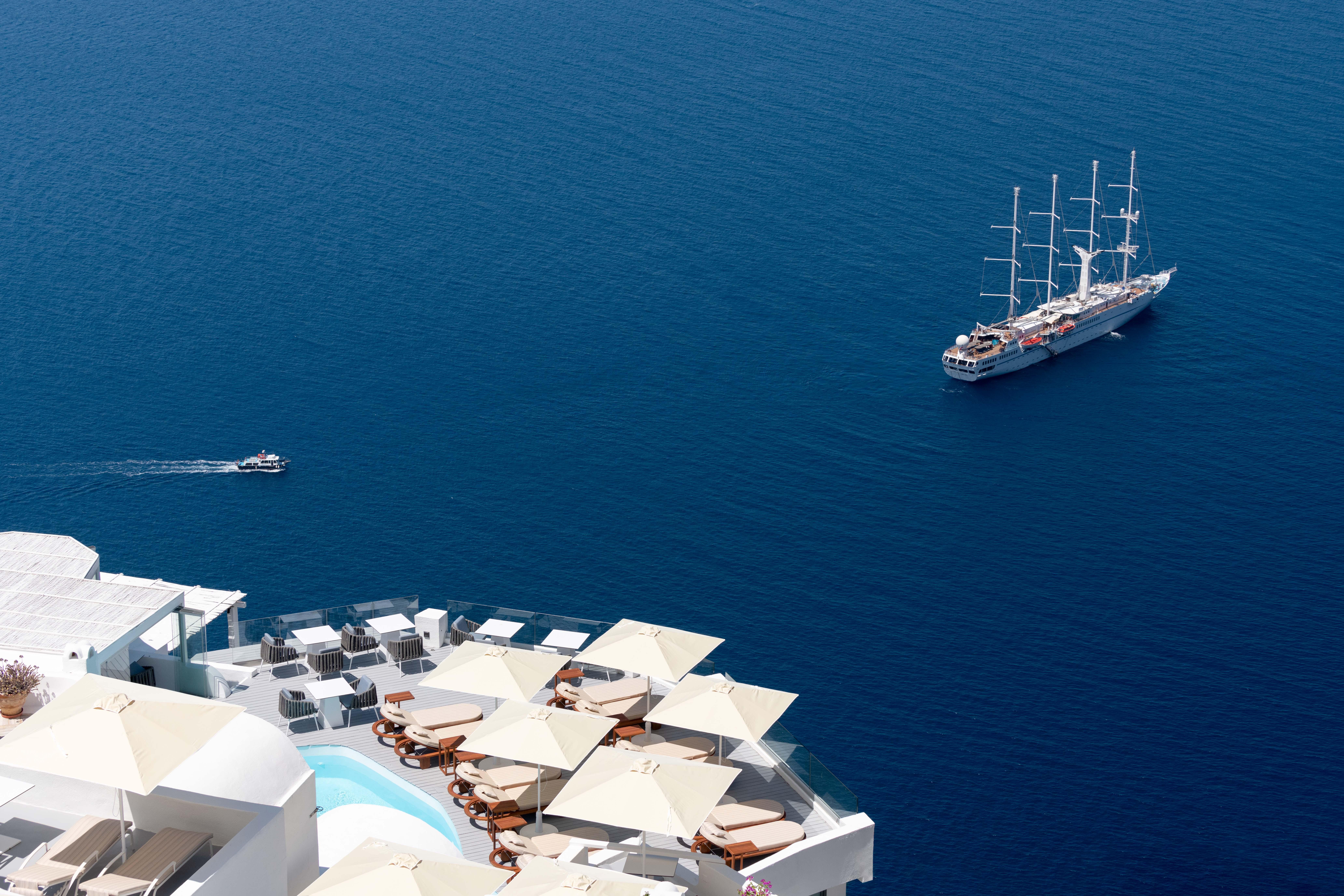 Sun Rocks Boutique Hotel (Adults Only) Firostefani Luaran gambar