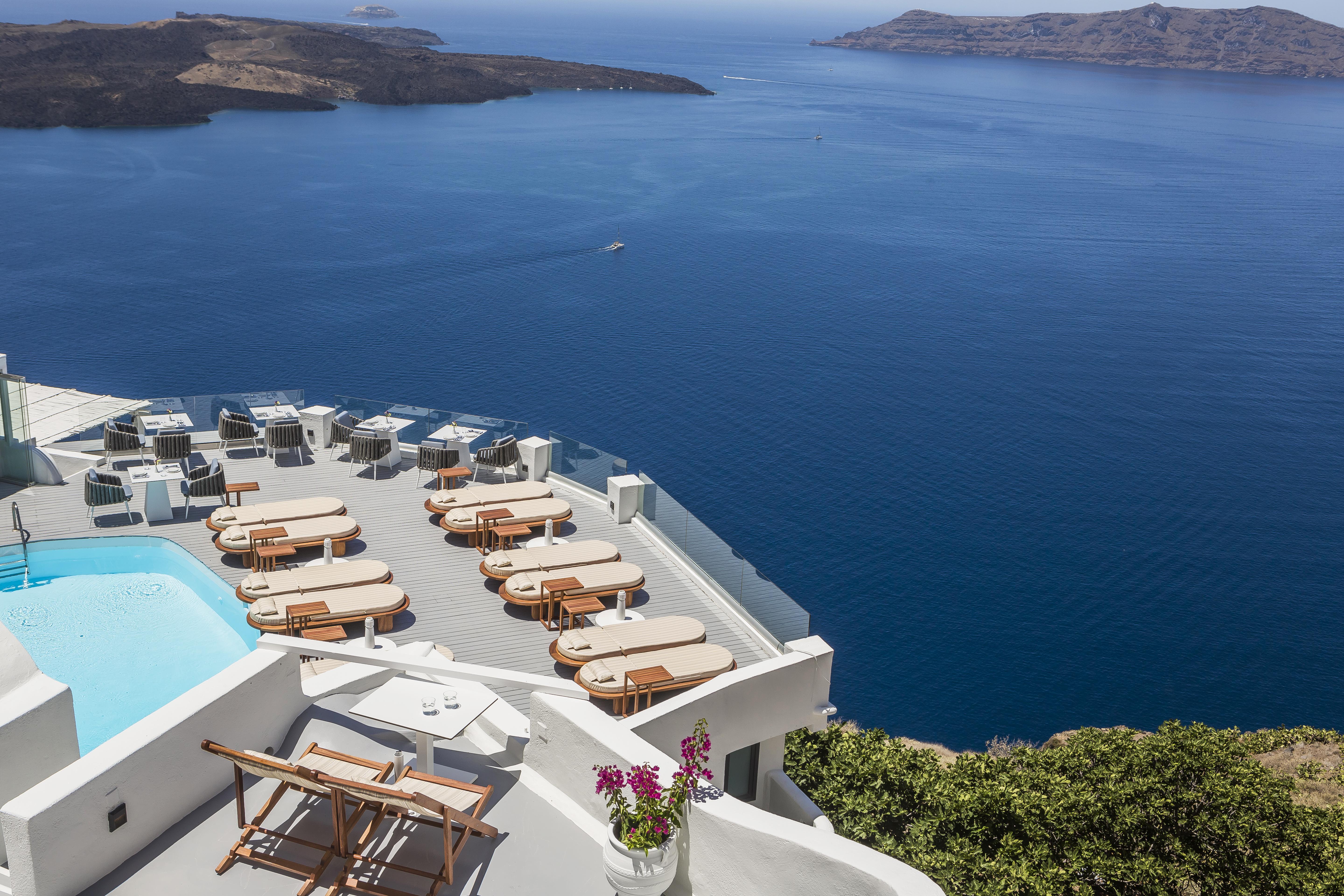 Sun Rocks Boutique Hotel (Adults Only) Firostefani Luaran gambar